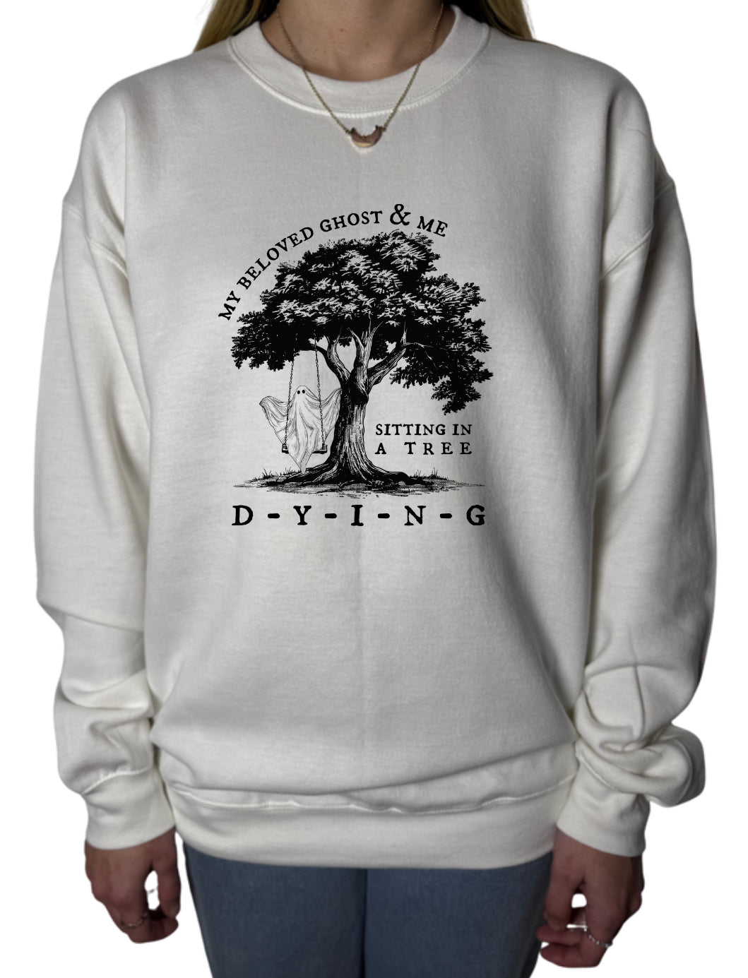 My Beloved Ghost And Me Gildan Tops