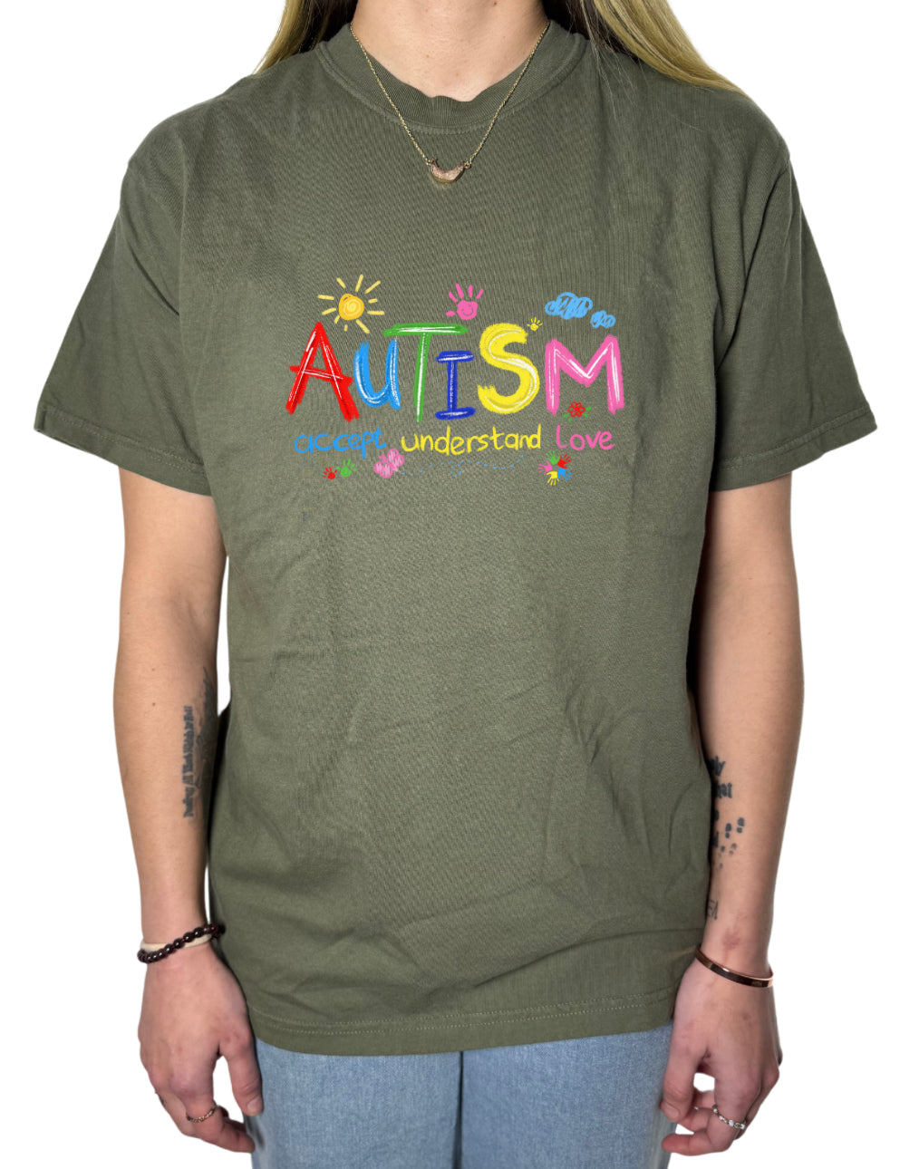 Autism Comfort Colors Tee