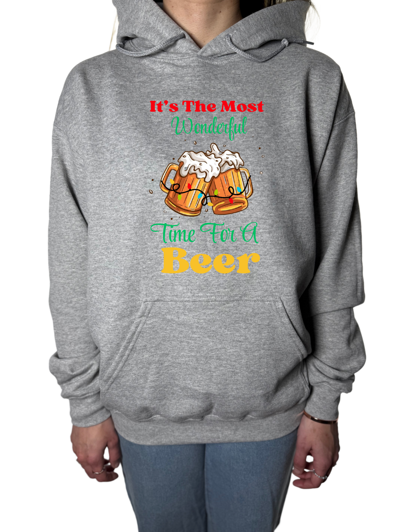 Wonderful Time For A Beer Gildan Tops