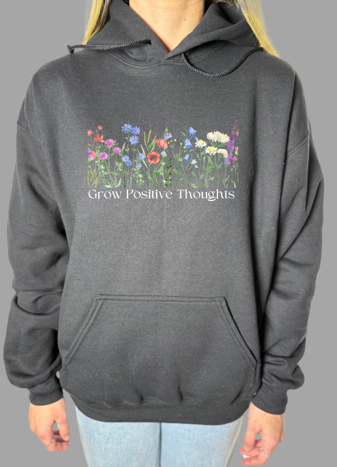 Grow Positive Thoughts Gildan Tops