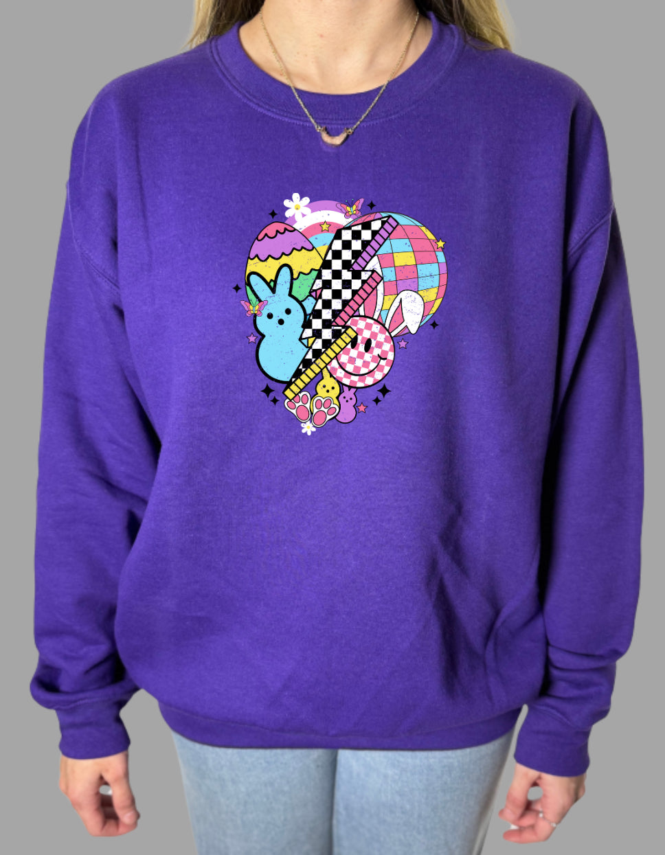 Retro Easter Gildan Tops