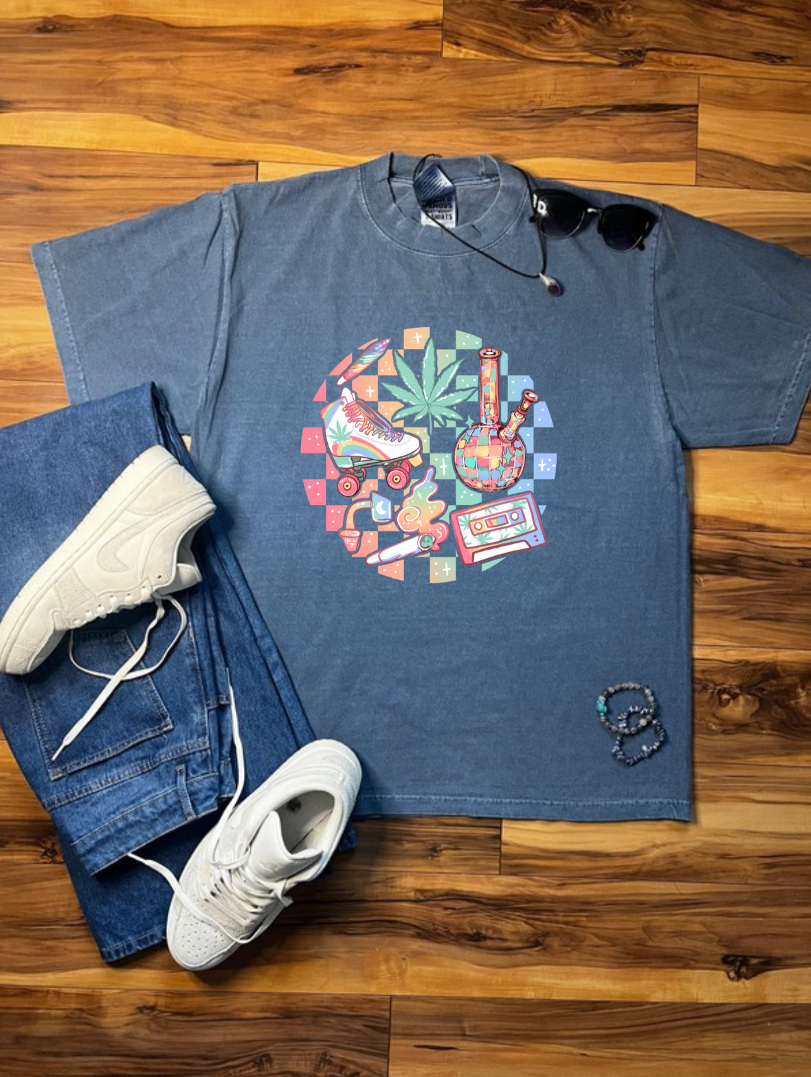 Retro 420 Shaka Wear Tee