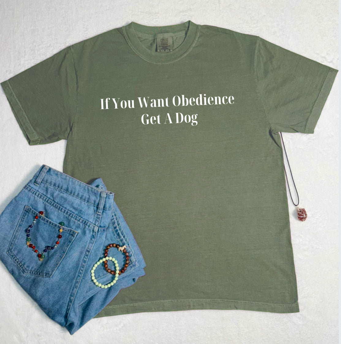 Obedience Comfort Colors Tee