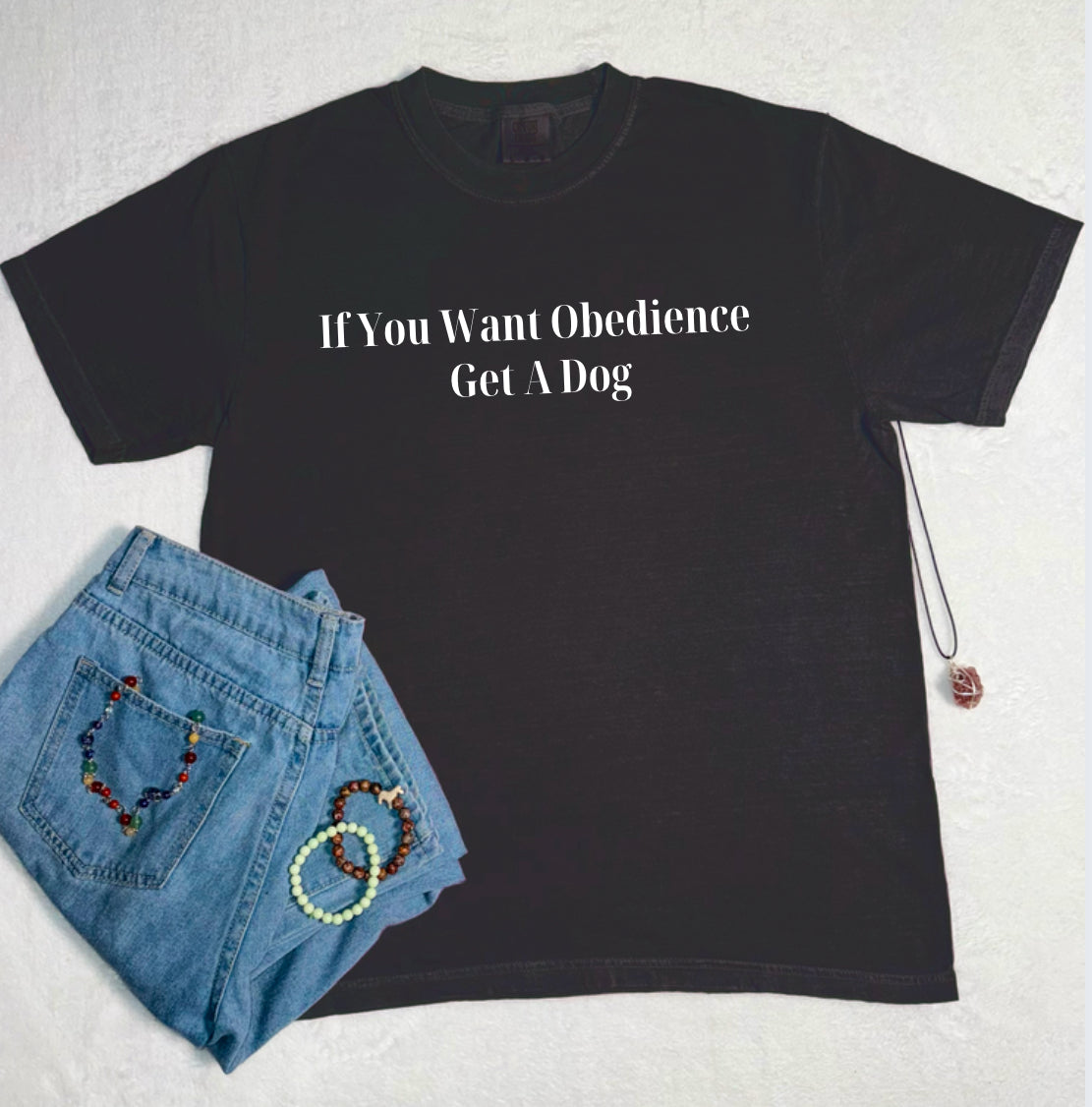 Obedience Comfort Colors Tee