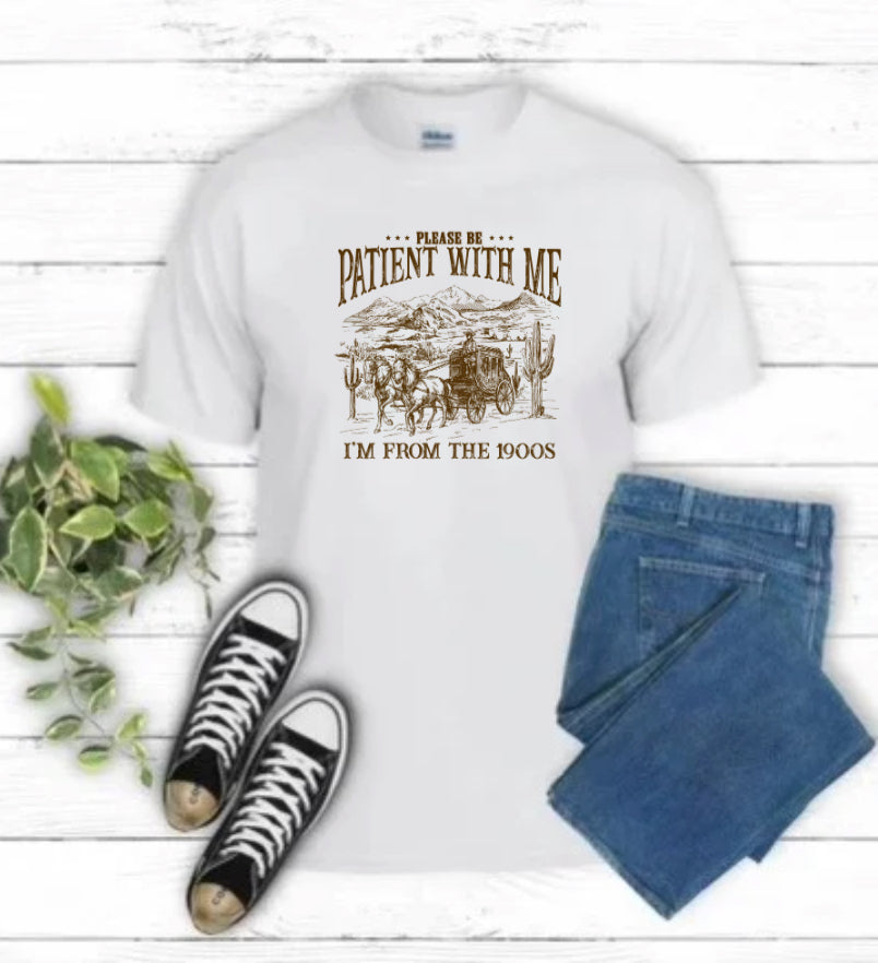 Please Be Patient With Me Sublimation Gildan Top