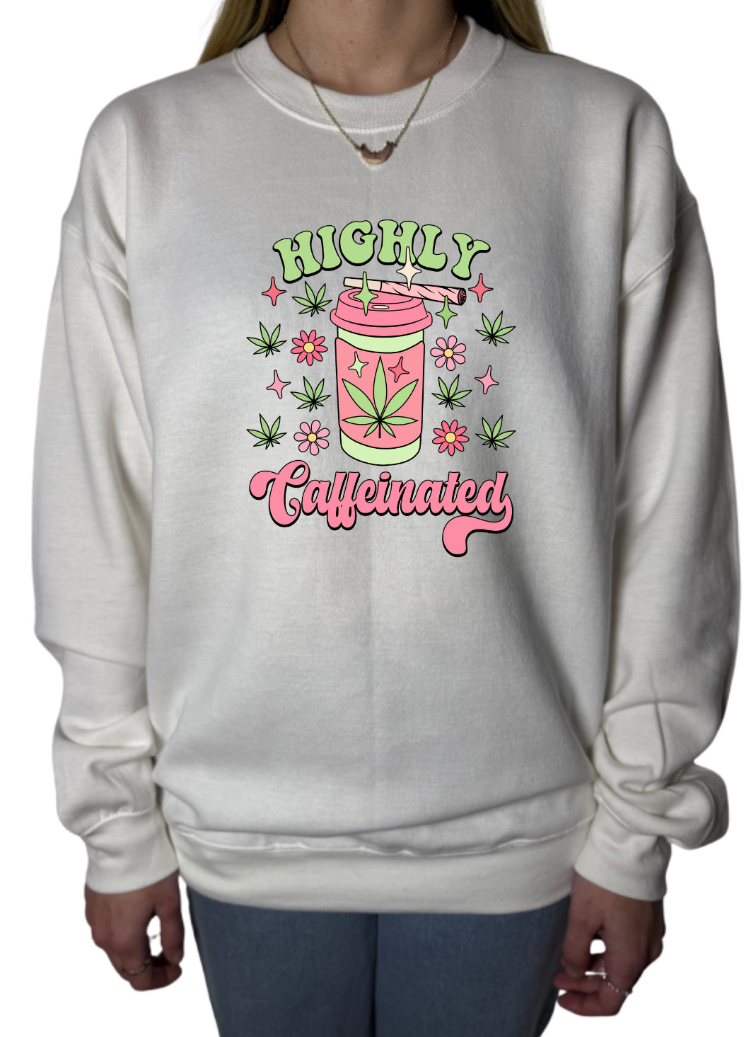 Caffeinated Sublimation Gildan Top