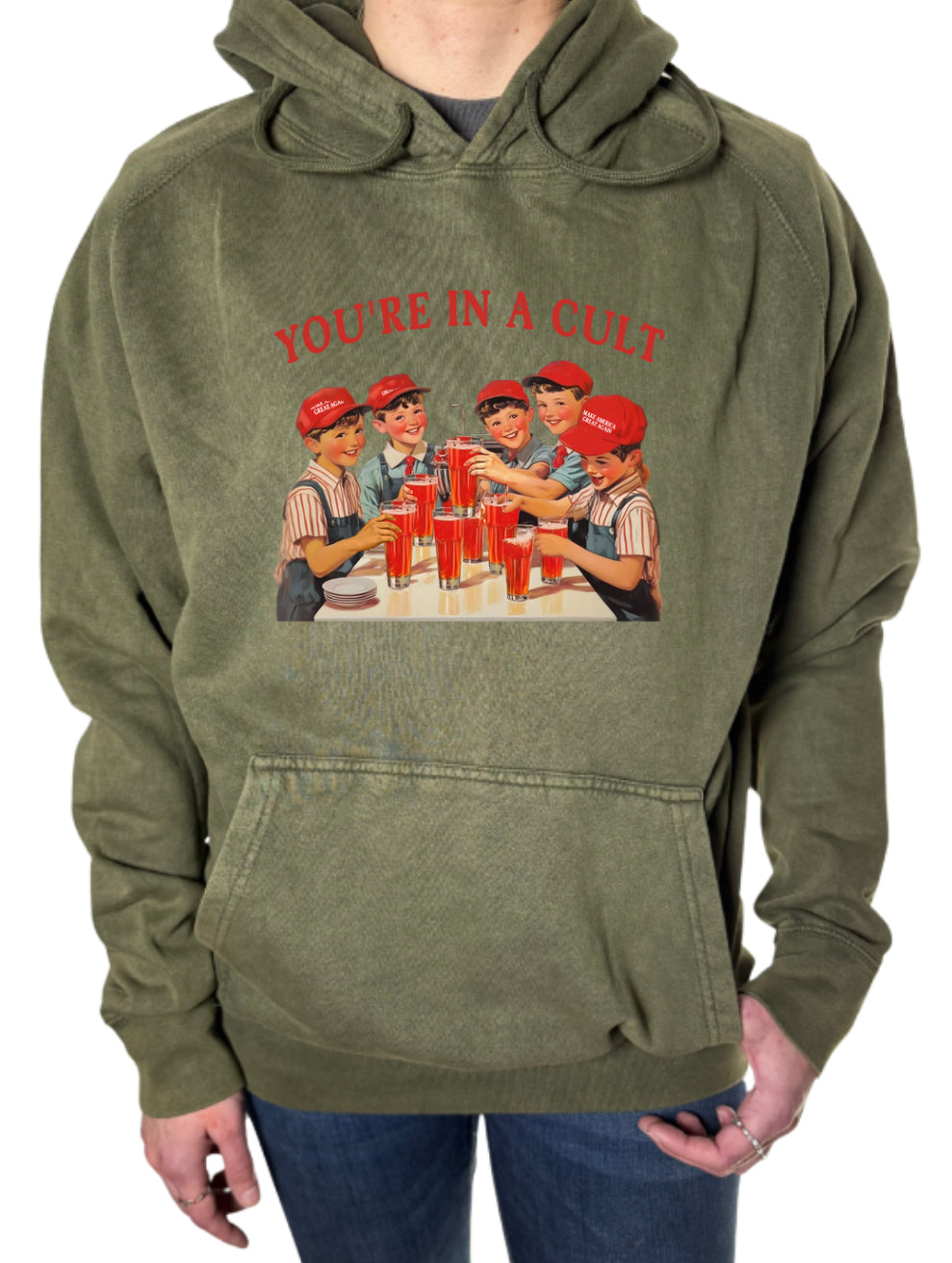Cult Vintage Wash Hoodie