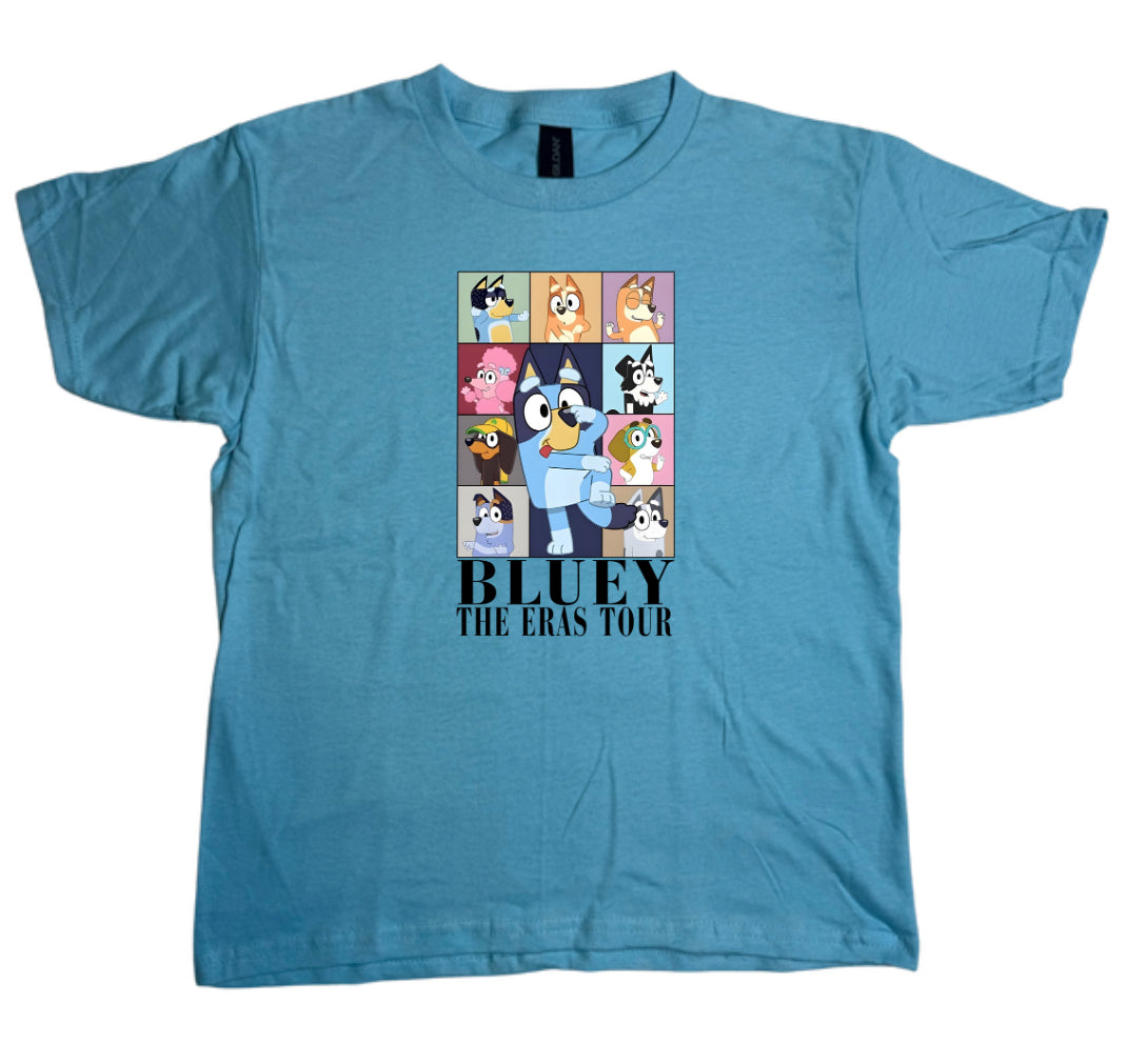 Blue Dog Tour Youth Gildan Tops