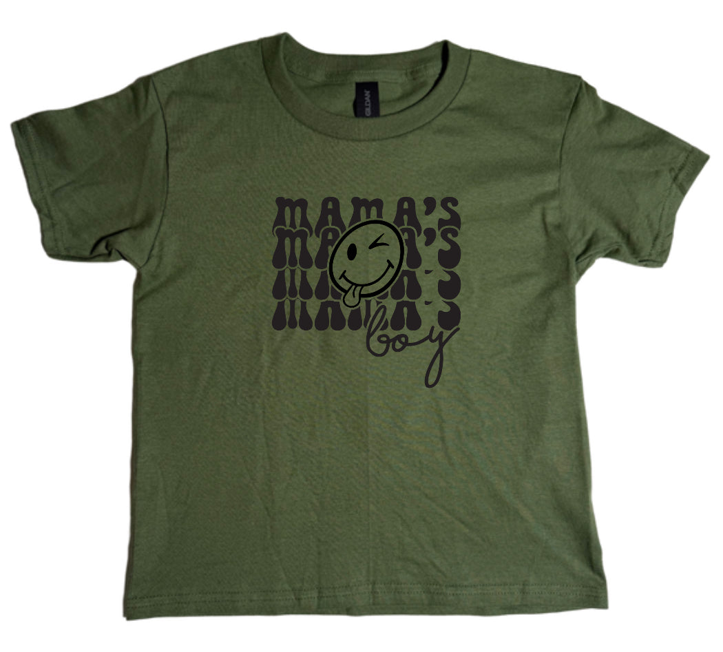 Mamas Boy Youth Gildan Tee