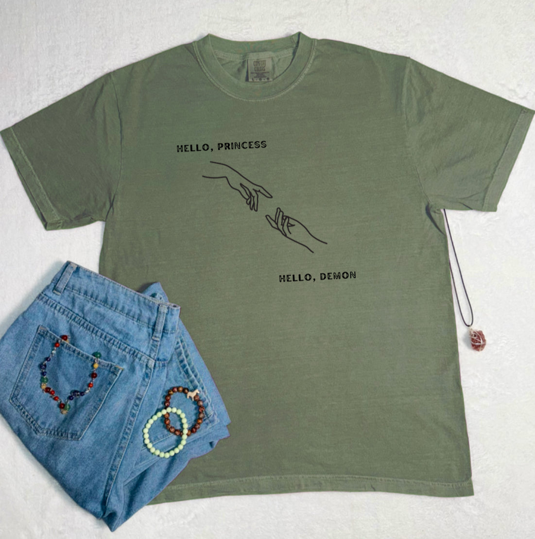 Officially Licensed Brea Lamb: Hello Comfort Colors Tee