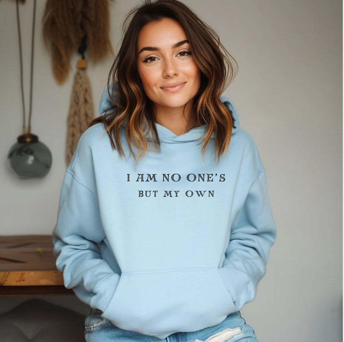 Officially Licensed Brea Lamb: I Am No One’s Sublimation Gildan Tops