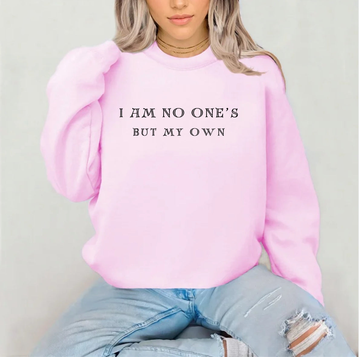 Officially Licensed Brea Lamb: I Am No One’s Sublimation Gildan Tops