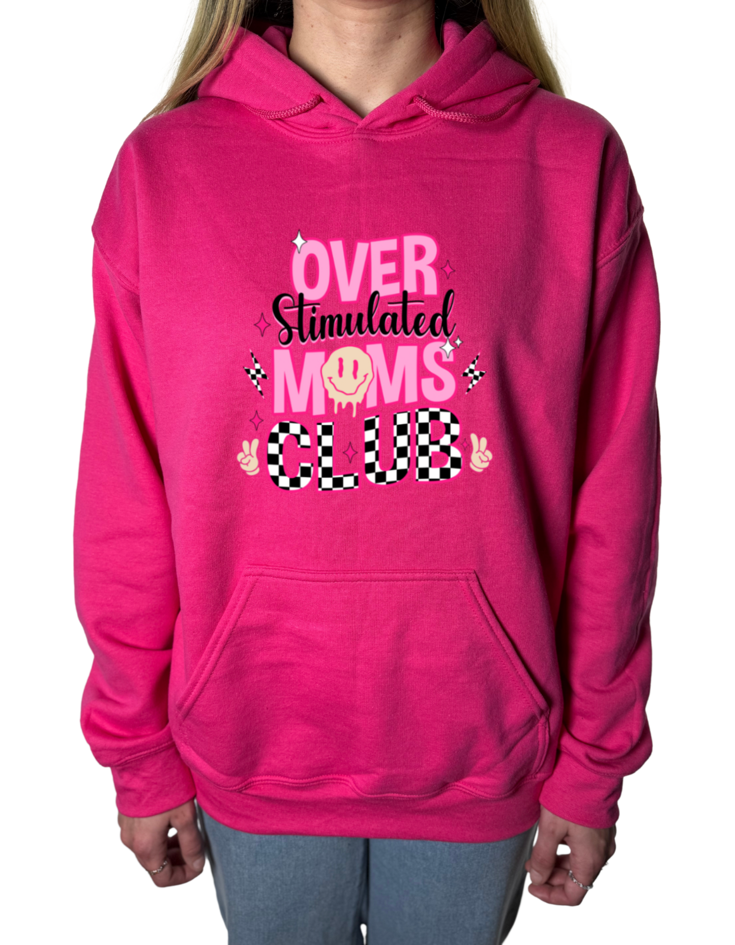 Overstimulated Moms Club Gildan Tops