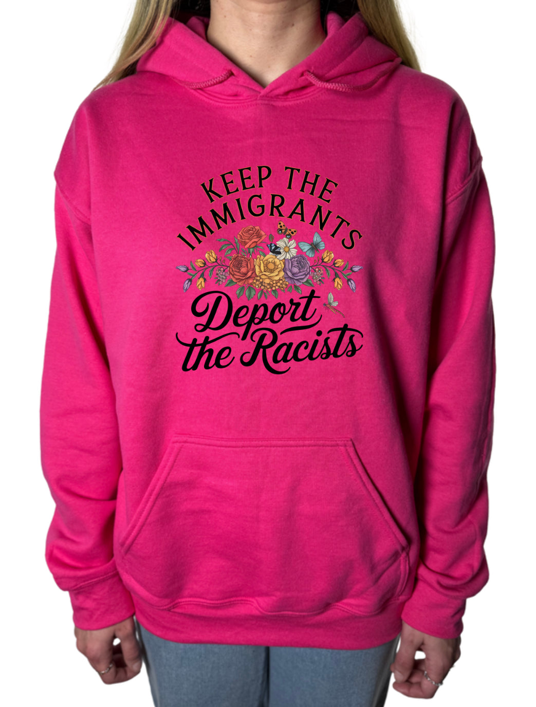 Deport The Racists Gildan Tops