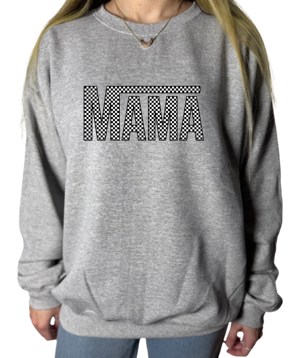 Mama Checkers Gildan Tops