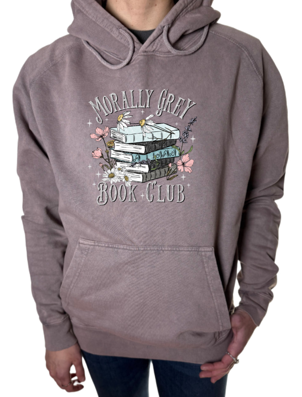 Morally Grey Vintage Wash Hoodie