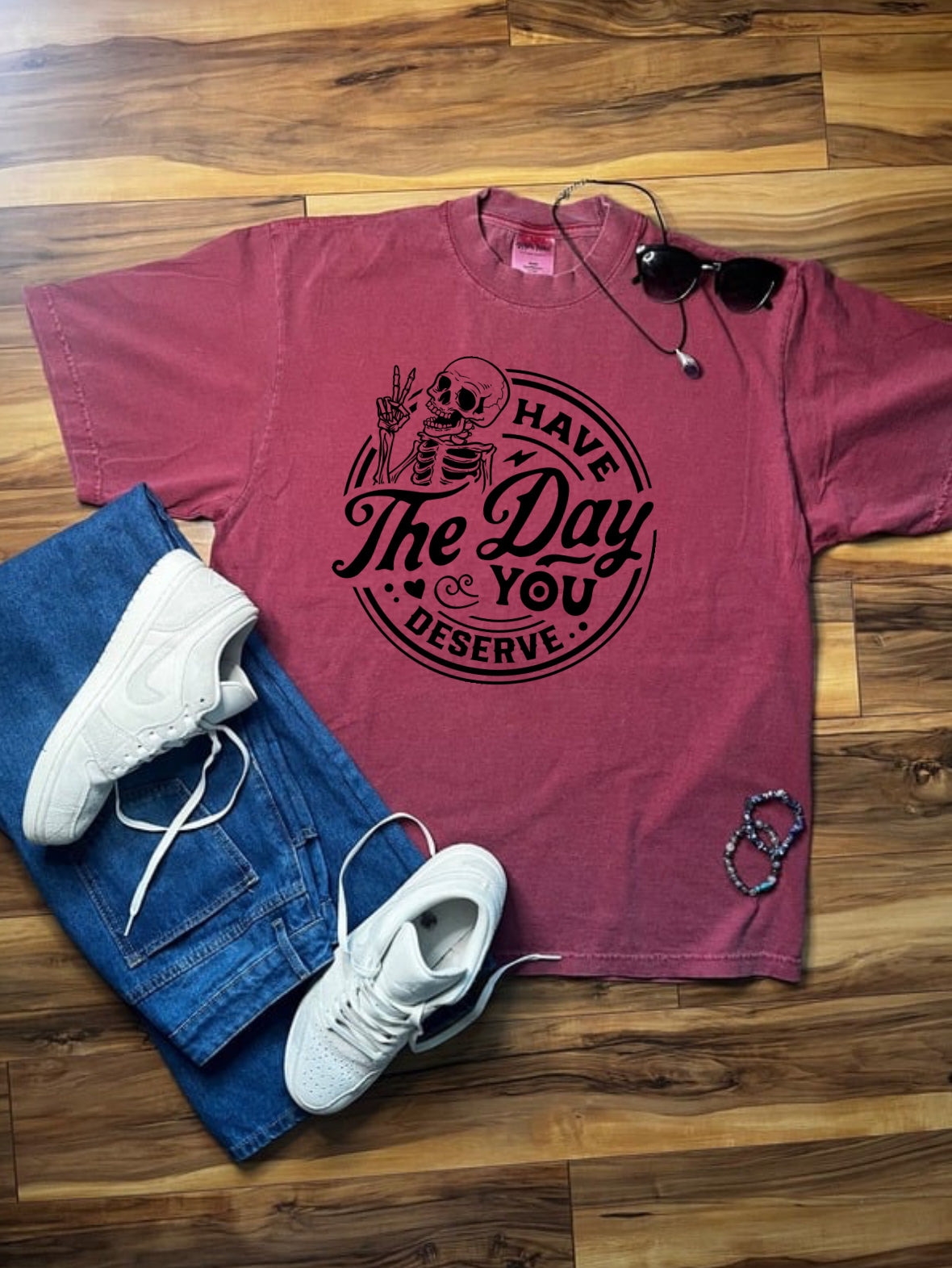 Have The Day You Deserve Shaka Wear Tee