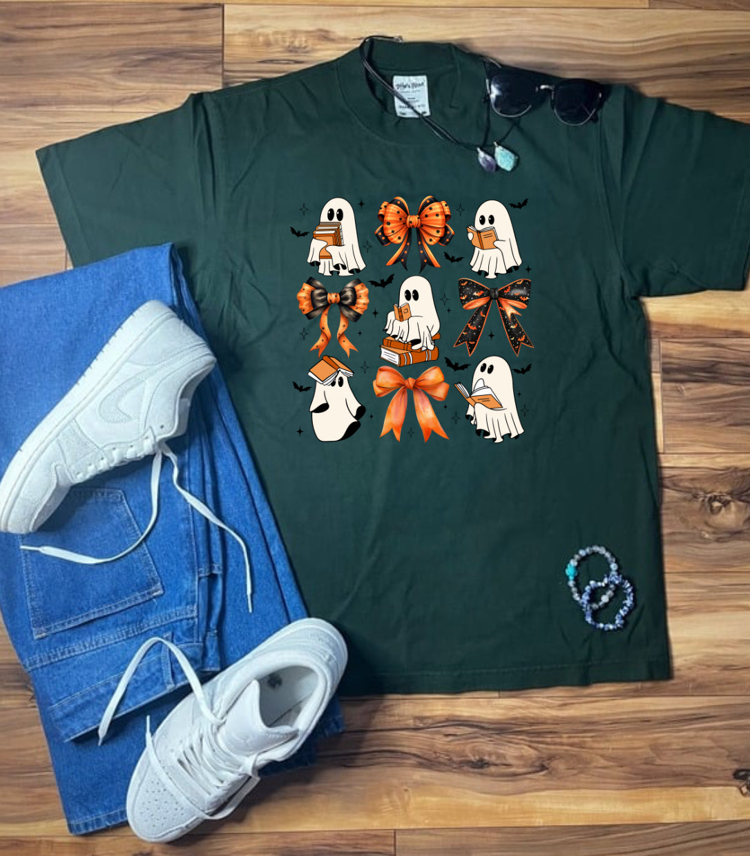 Ghosts and Books Shaka Wear Tee