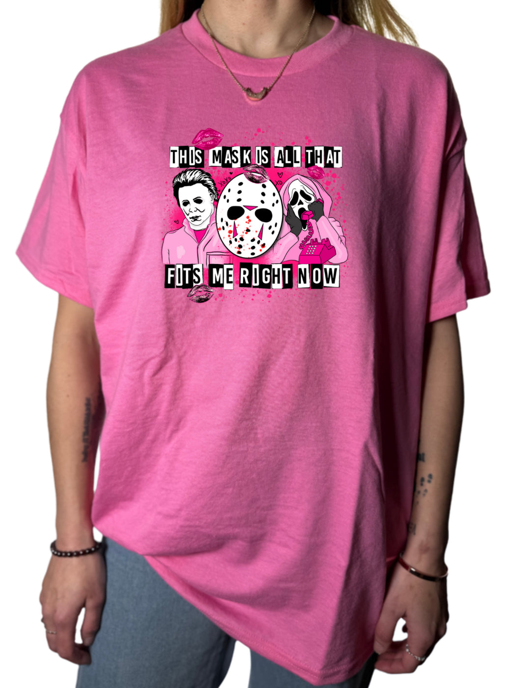 Mask Gildan Tops