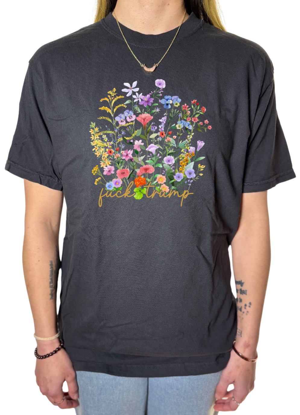 Subtle F Trump Comfort Colors Tee