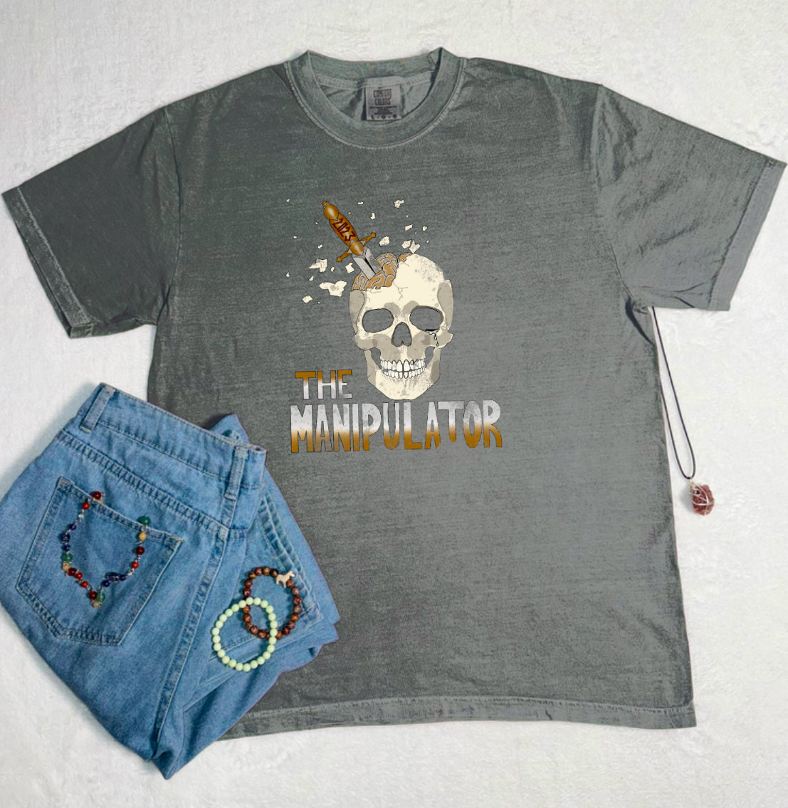 Officially Licensed Brea Lamb: The Manipulator World Tour Comfort Colors Band Tee