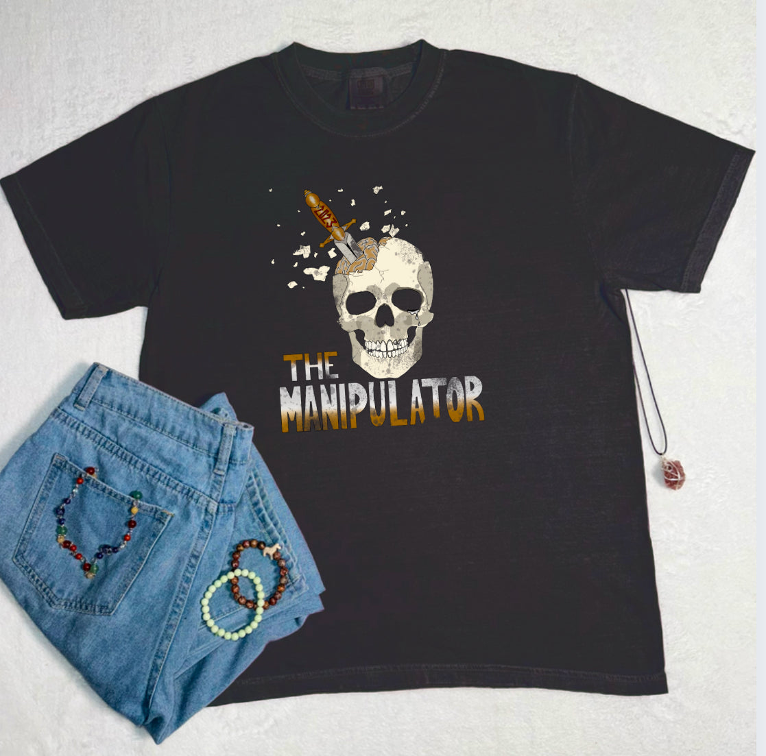 Officially Licensed Brea Lamb: The Manipulator World Tour Comfort Colors Band Tee