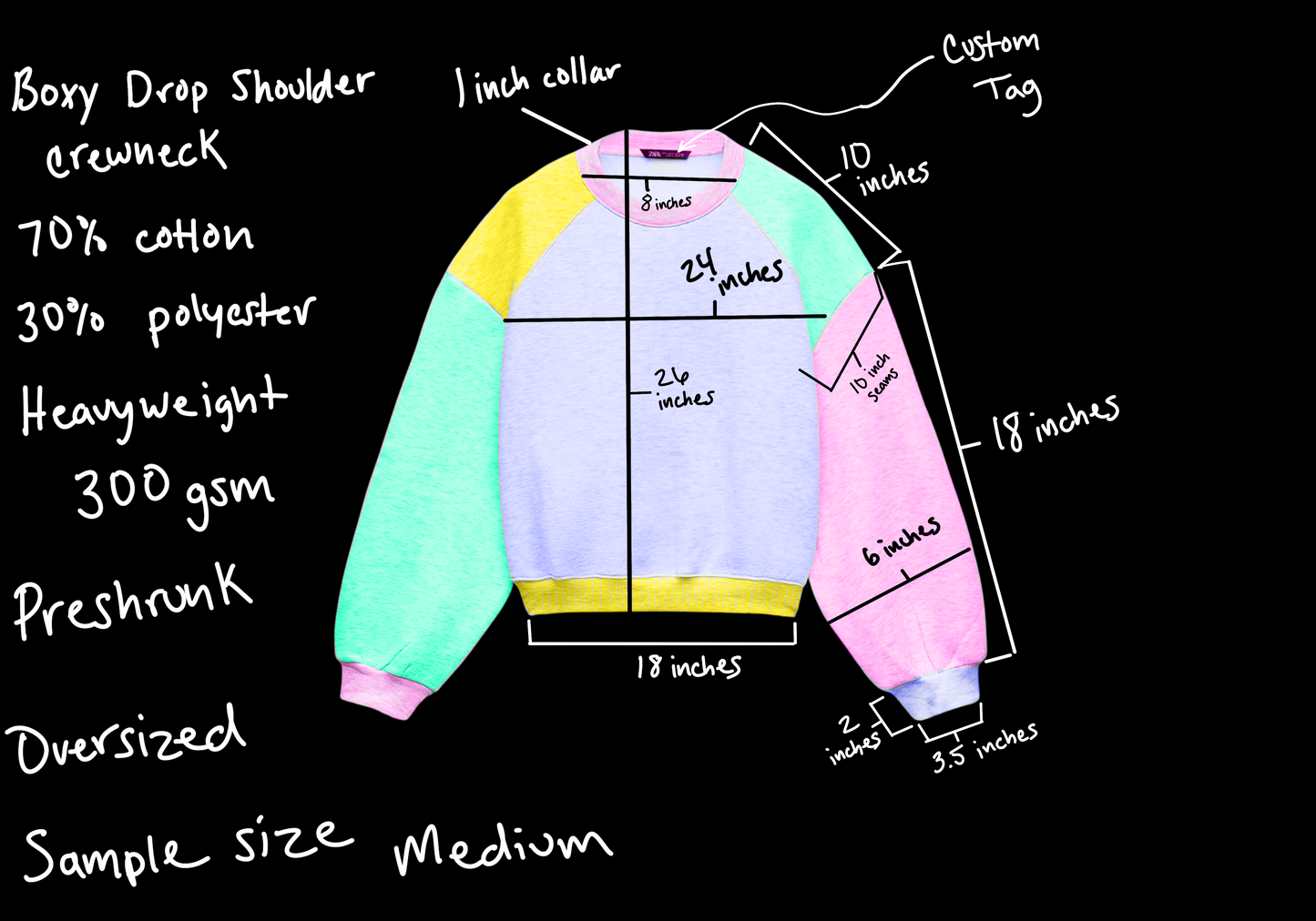 90’s Vibes Crewneck