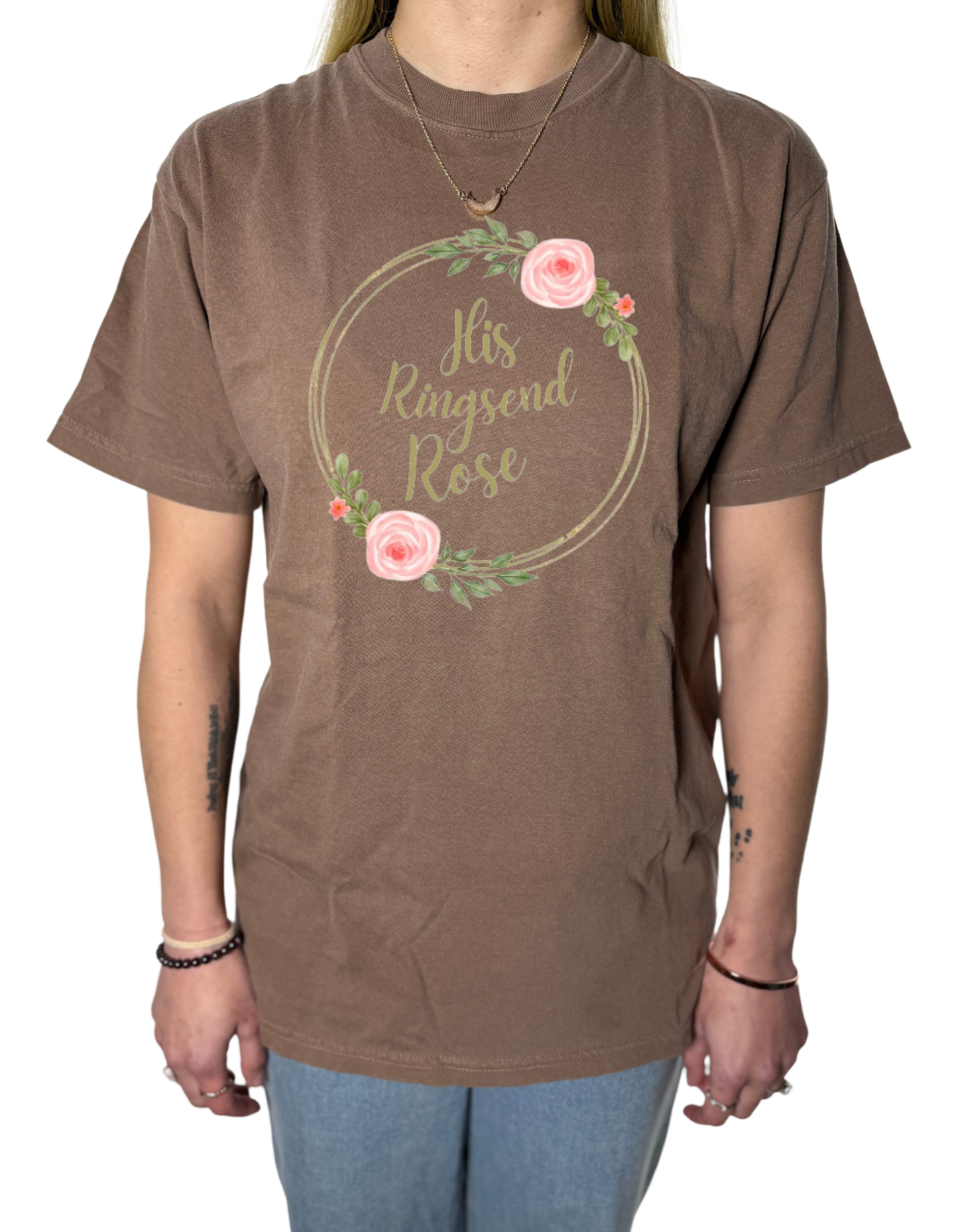 Officially Licensed L Ballew: His Ringsend Rose Comfort Colors Tee