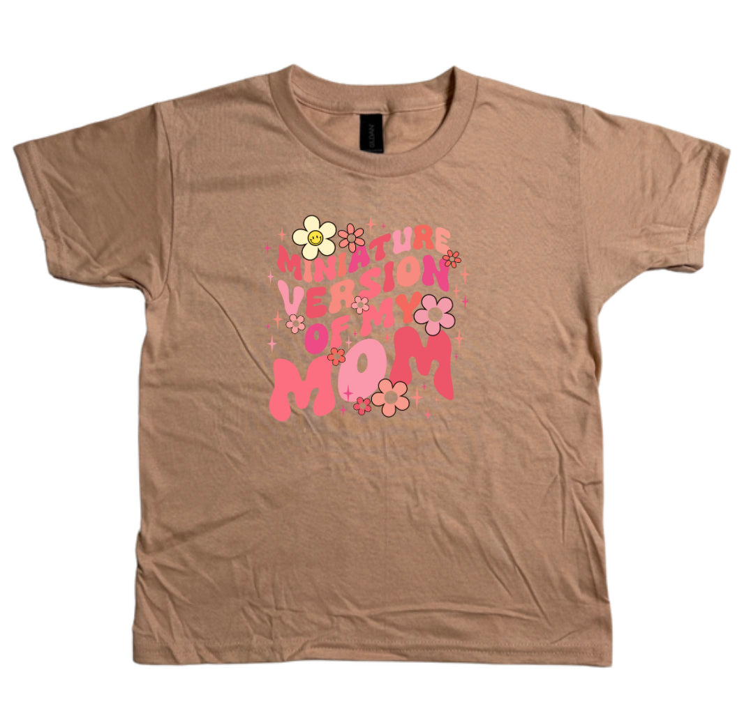 Miniature Version Of My Mom Gildan Youth Tee