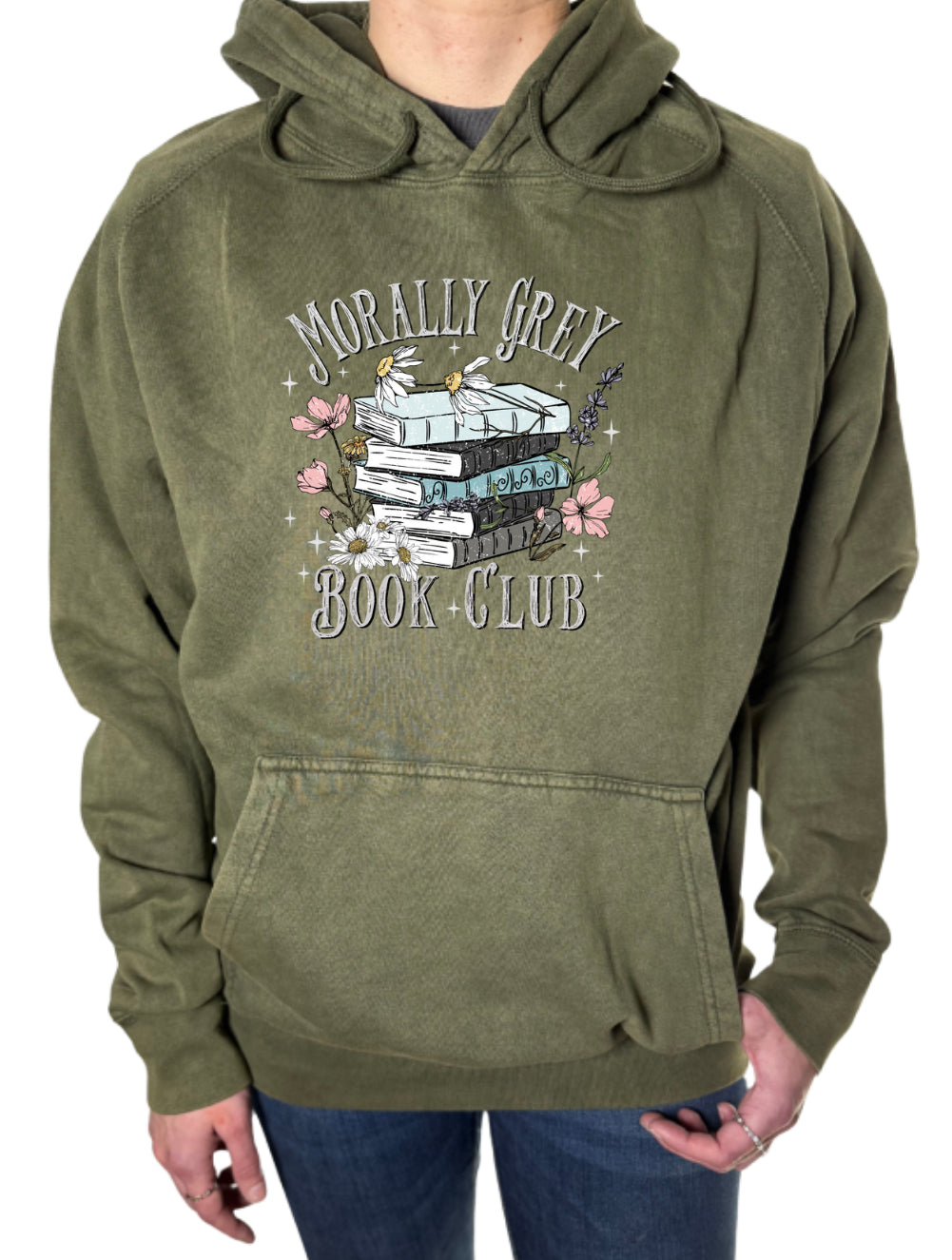 Morally Grey Vintage Wash Hoodie