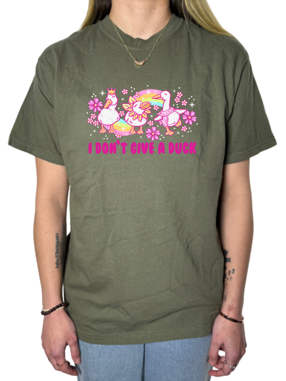Don’t Give A Duck Comfort Colors Tee