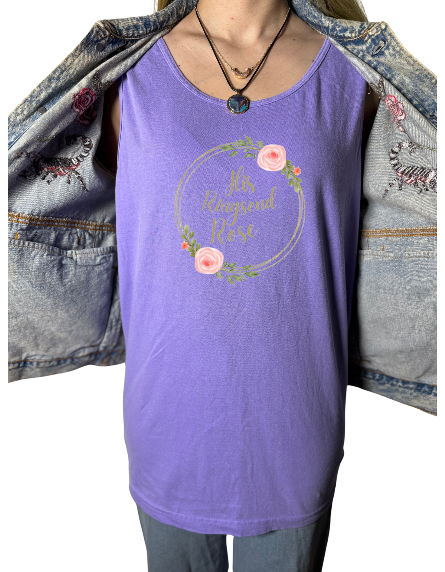 Officially Licensed L Ballew- His Ringsend Rose Tank