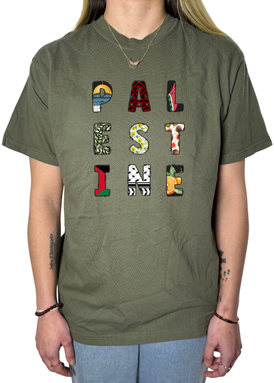 Palestine Comfort Colors Tee