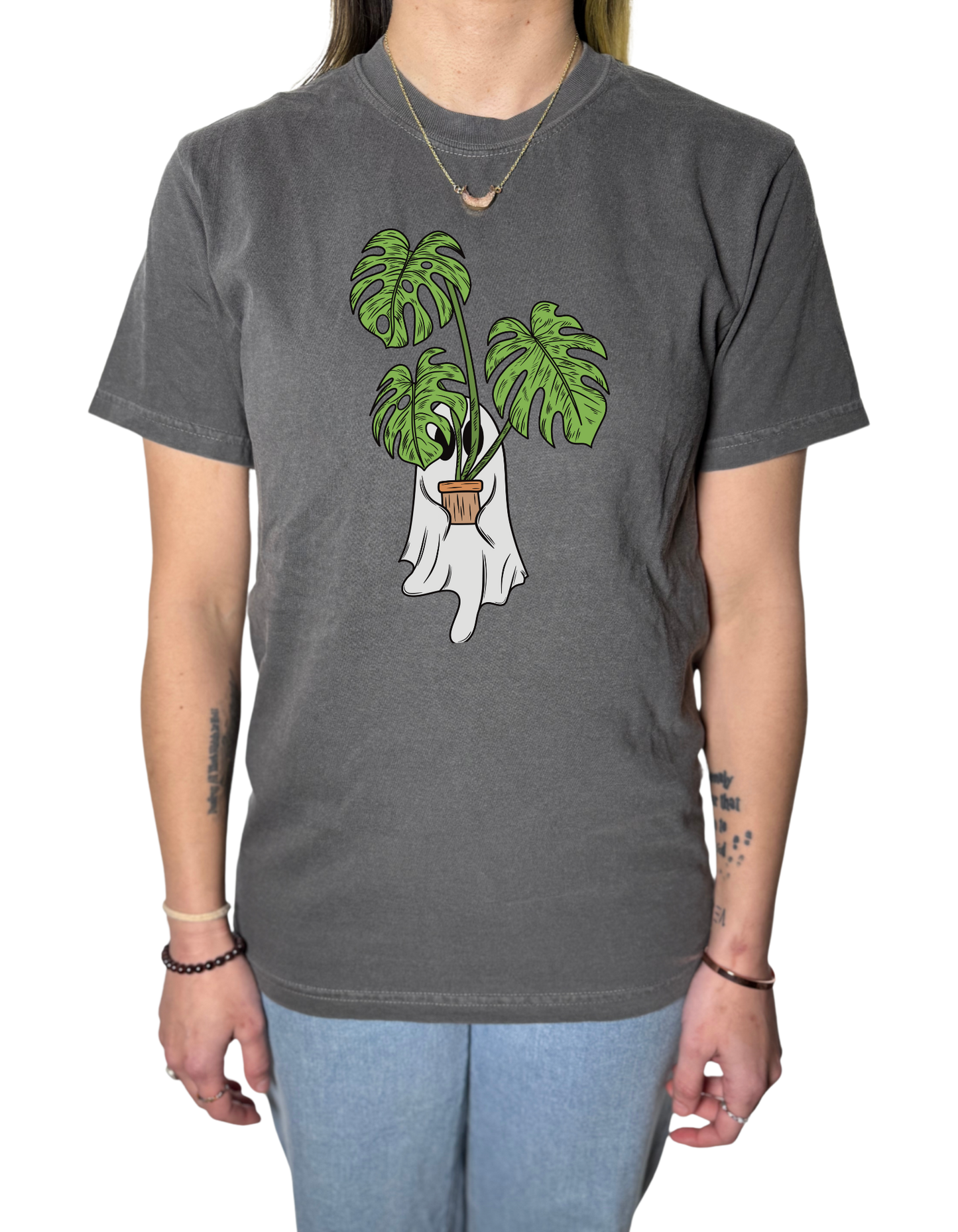 Monstera Ghostie Comfort Colors Tee