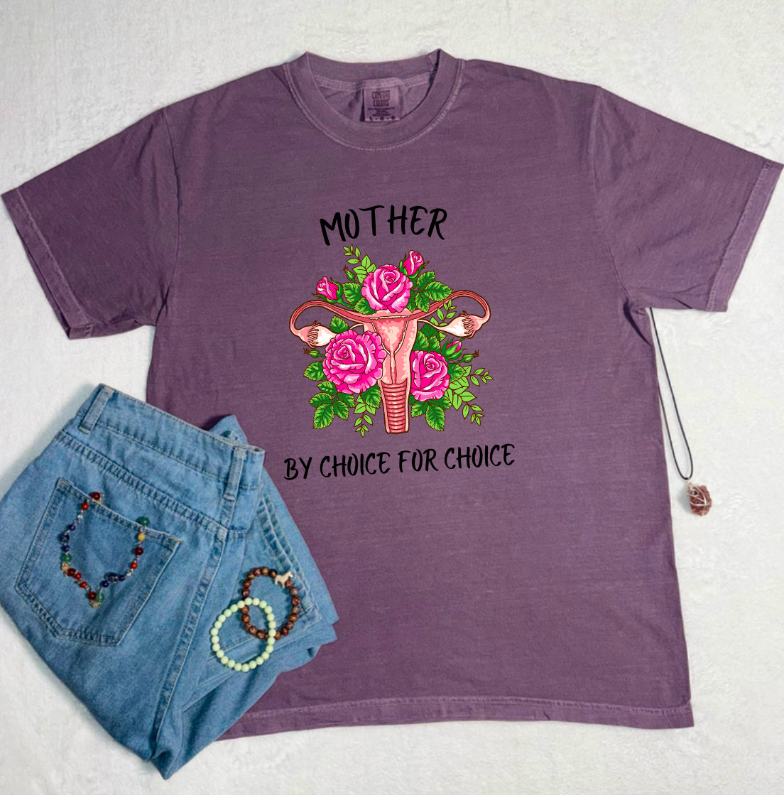 Mother By Choice Comfort Colors Tee