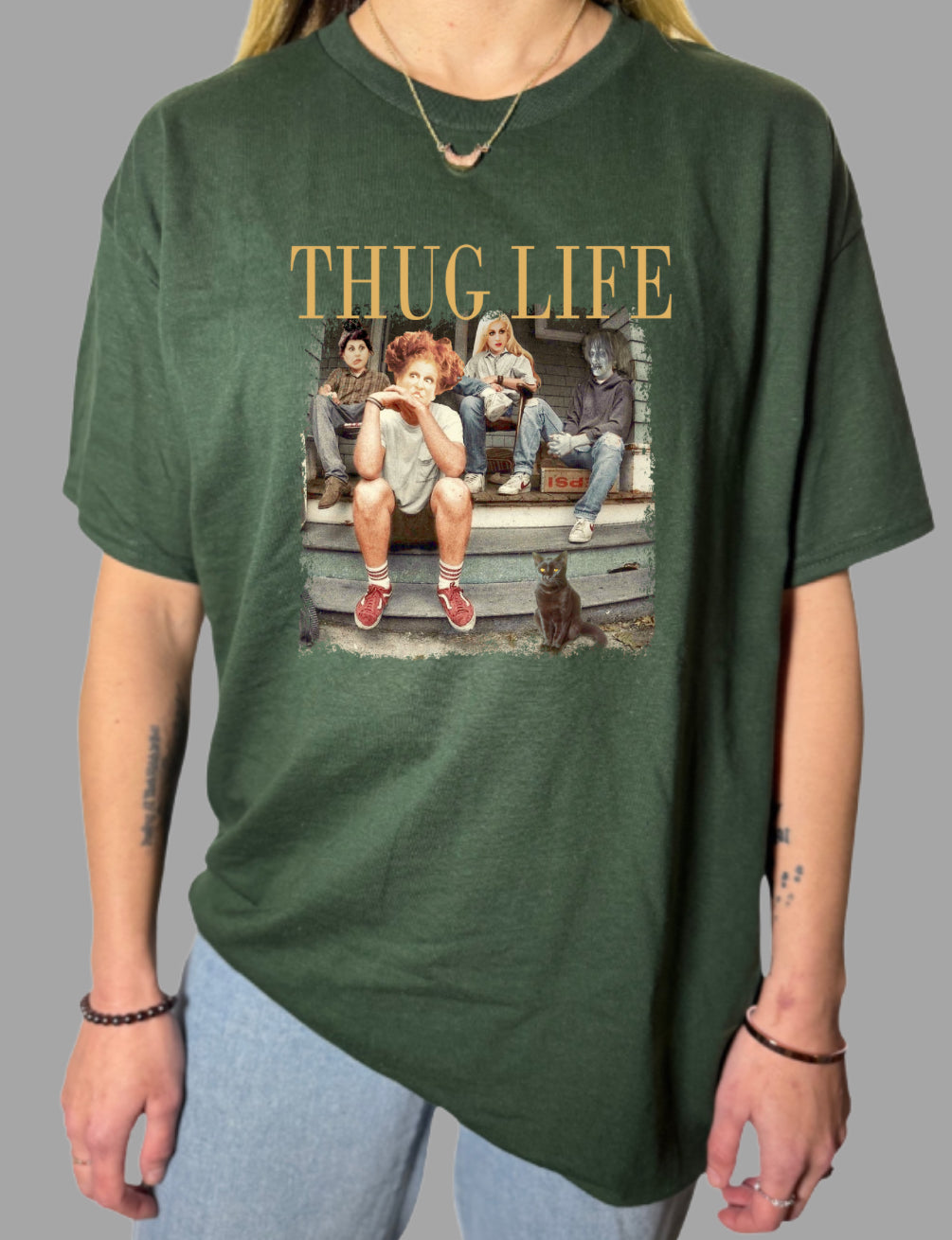 Thug Life Gildan Tops