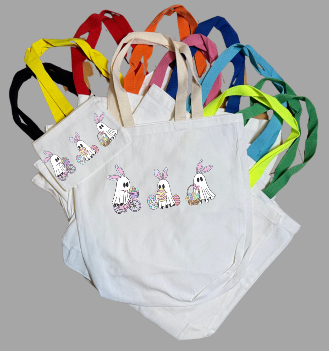 Ghost Bunnies Tote Bag