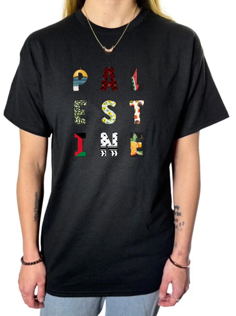 Palestine Gildan Tops