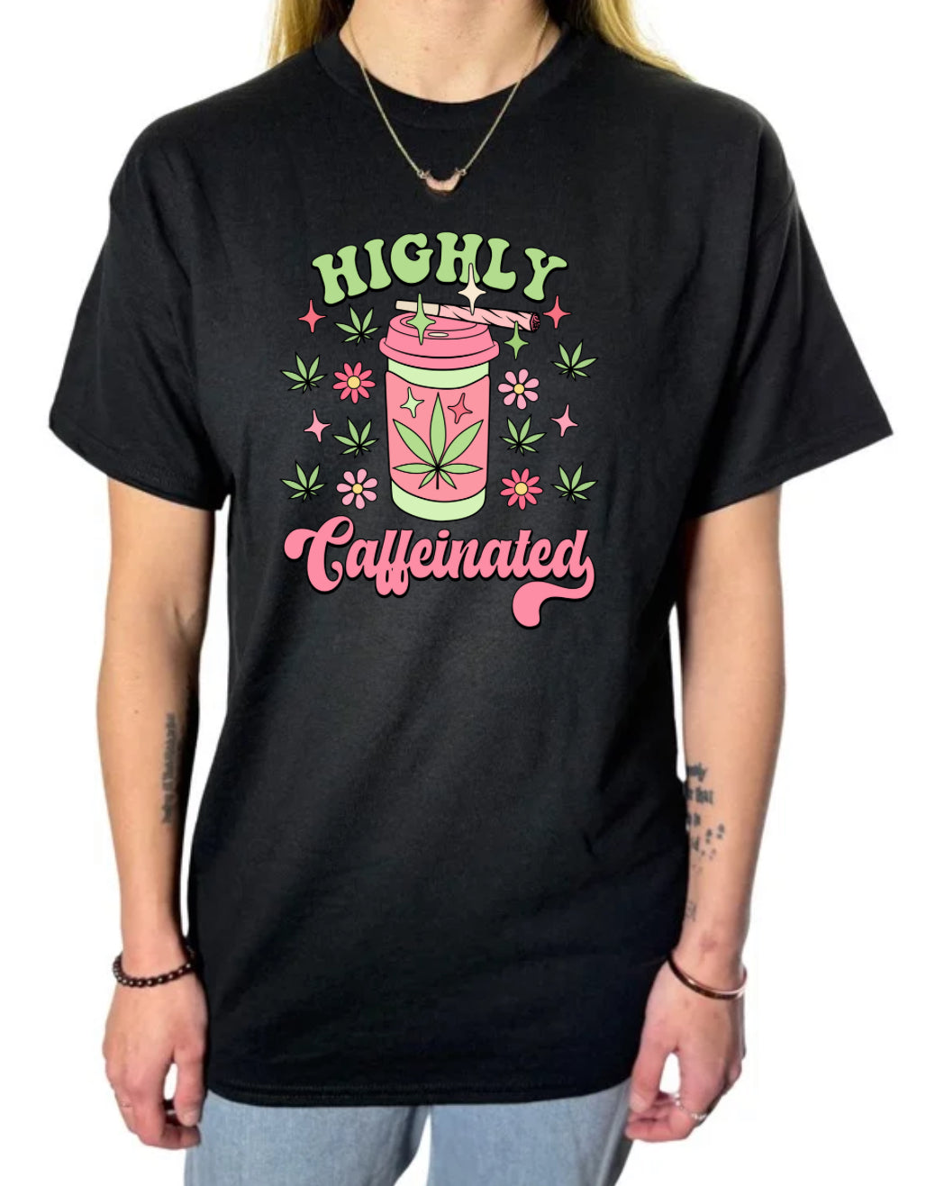 Caffeinated Gildan Tops