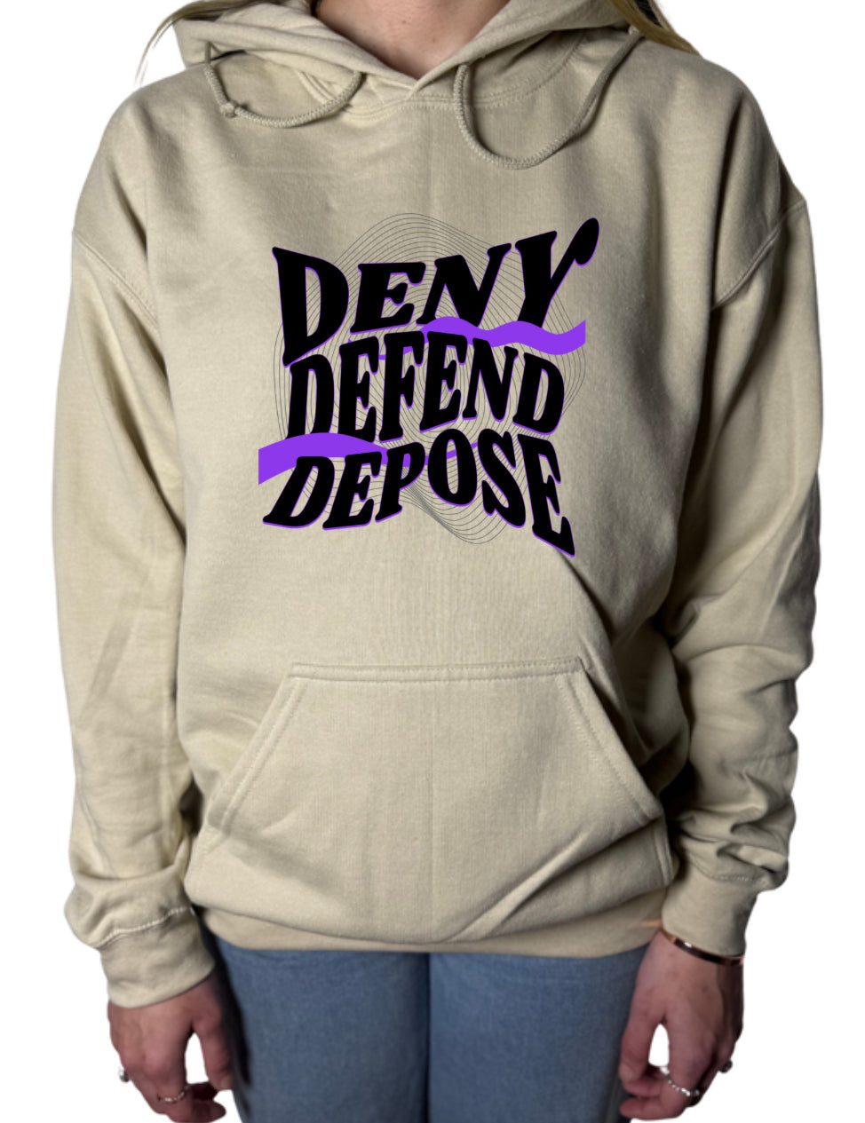 Deny Denfend Depose Gildan Tops