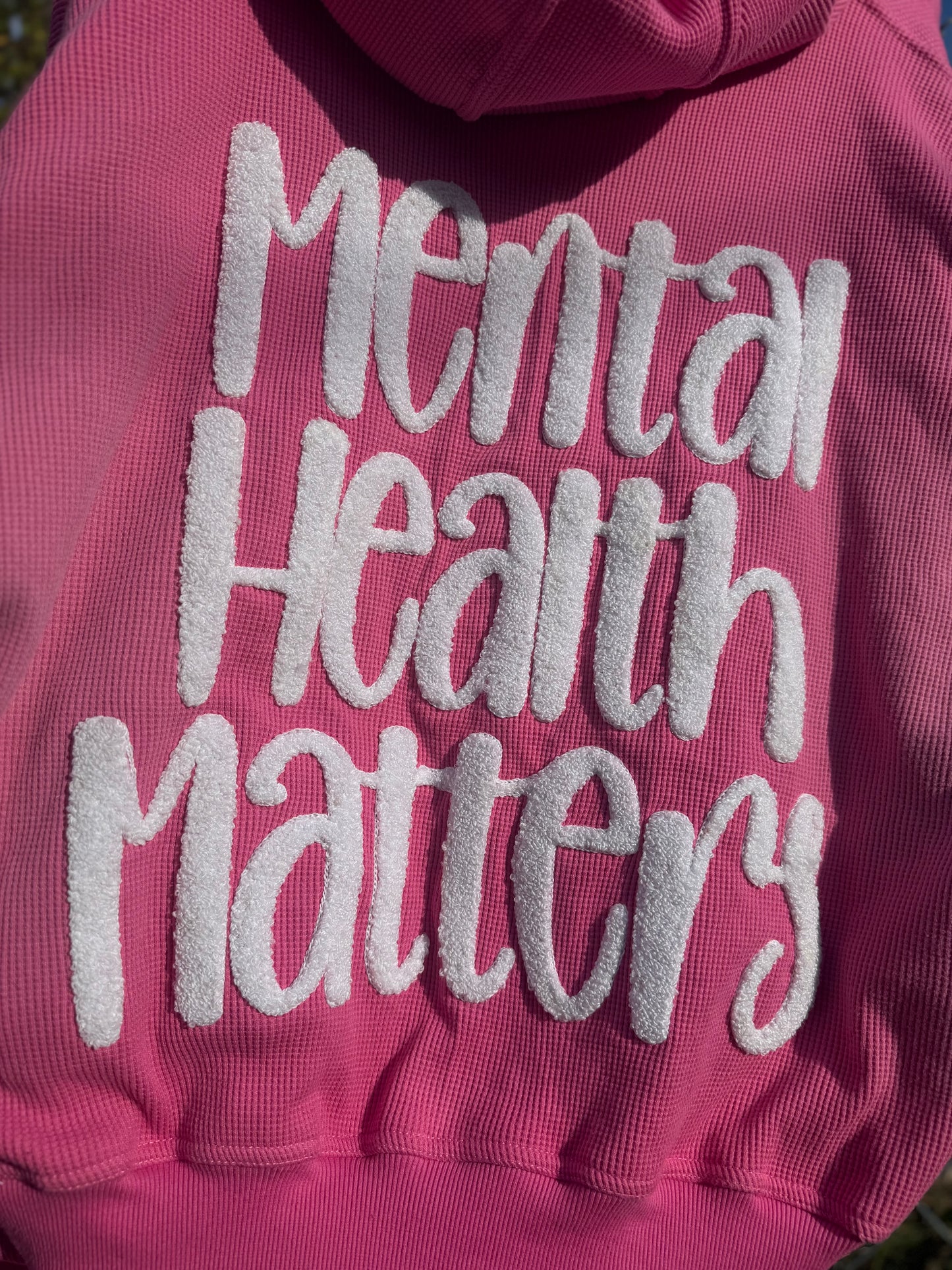 *PREORDER* Pink Mental Health Matters Hoodie