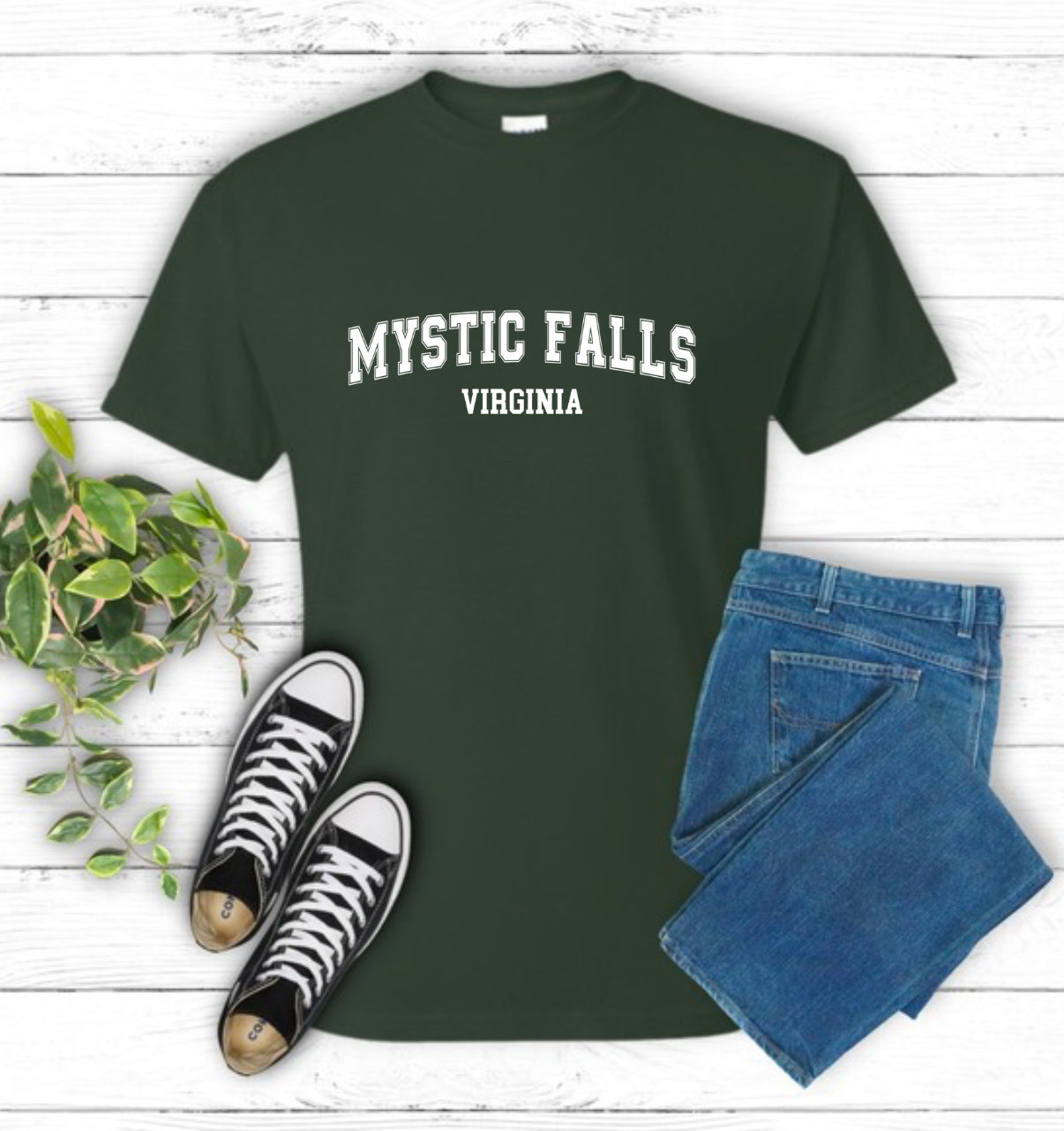 Mystic Falls Gildan Tops