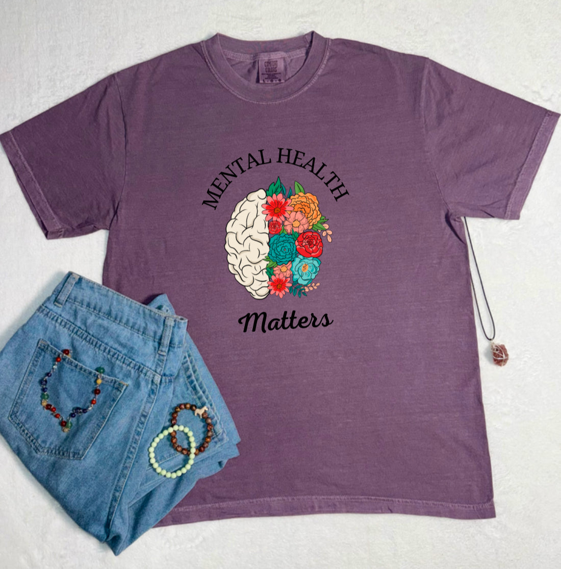 Mental Health Matters Comfort Colors Tee