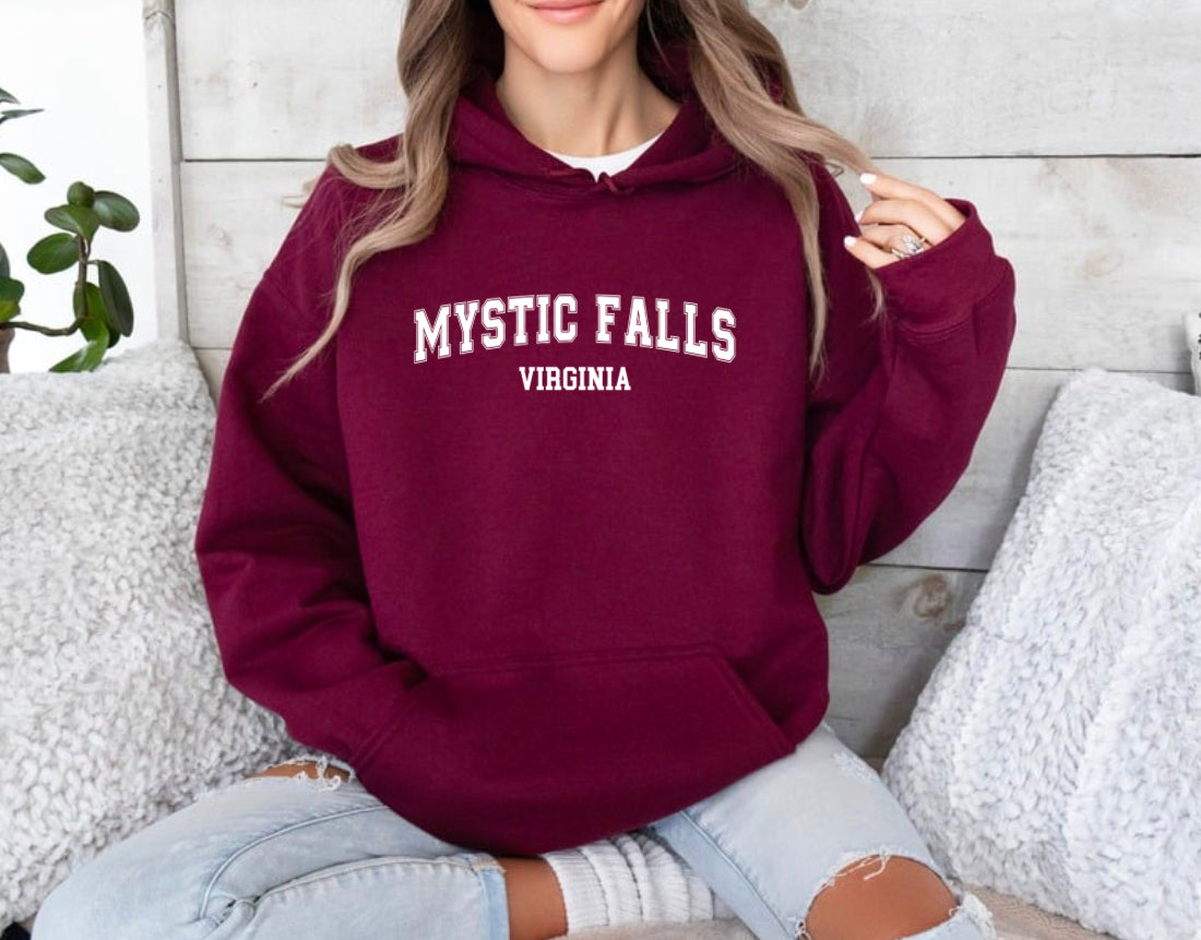 Mystic Falls Gildan Tops