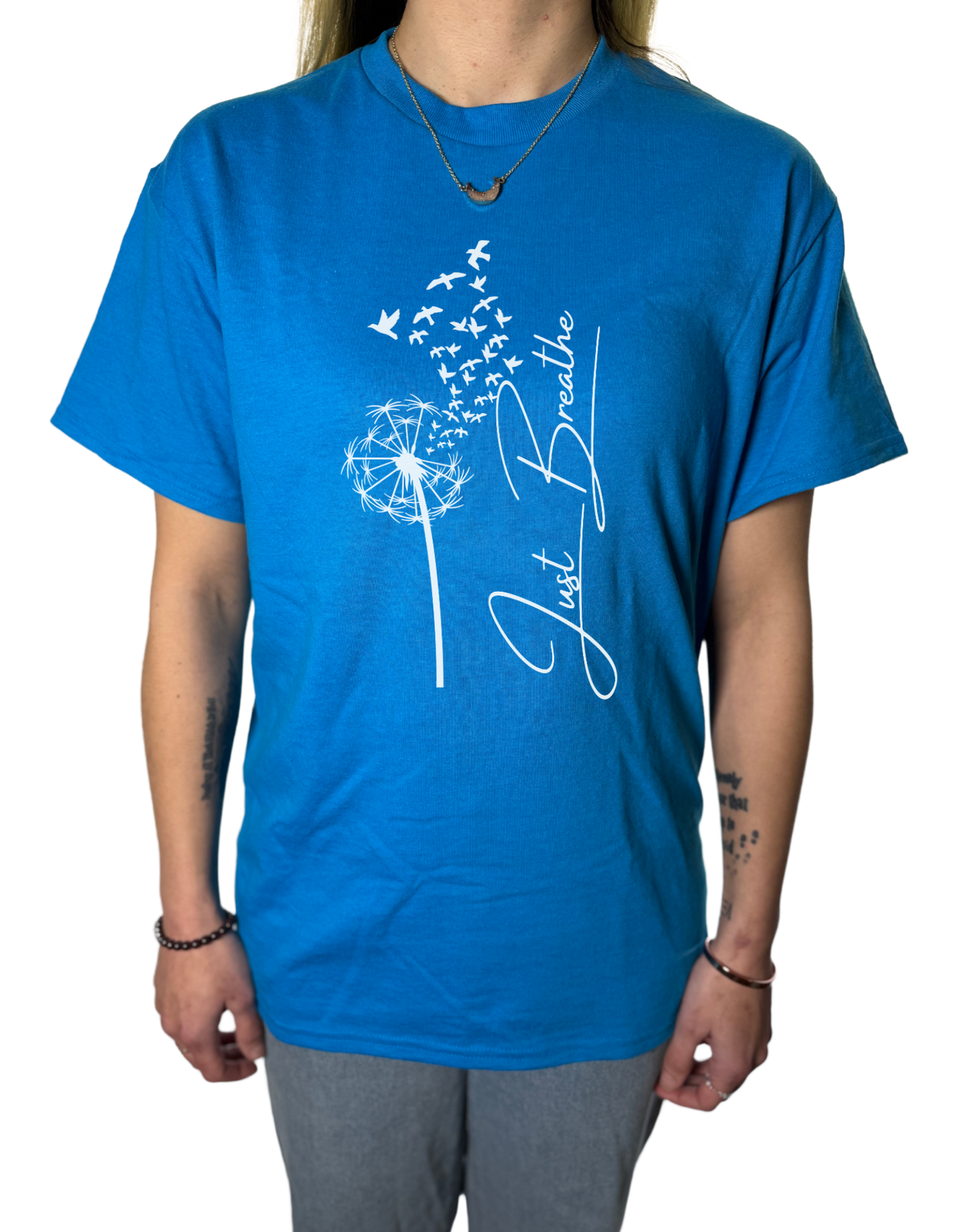 Just Breathe Gildan Tops