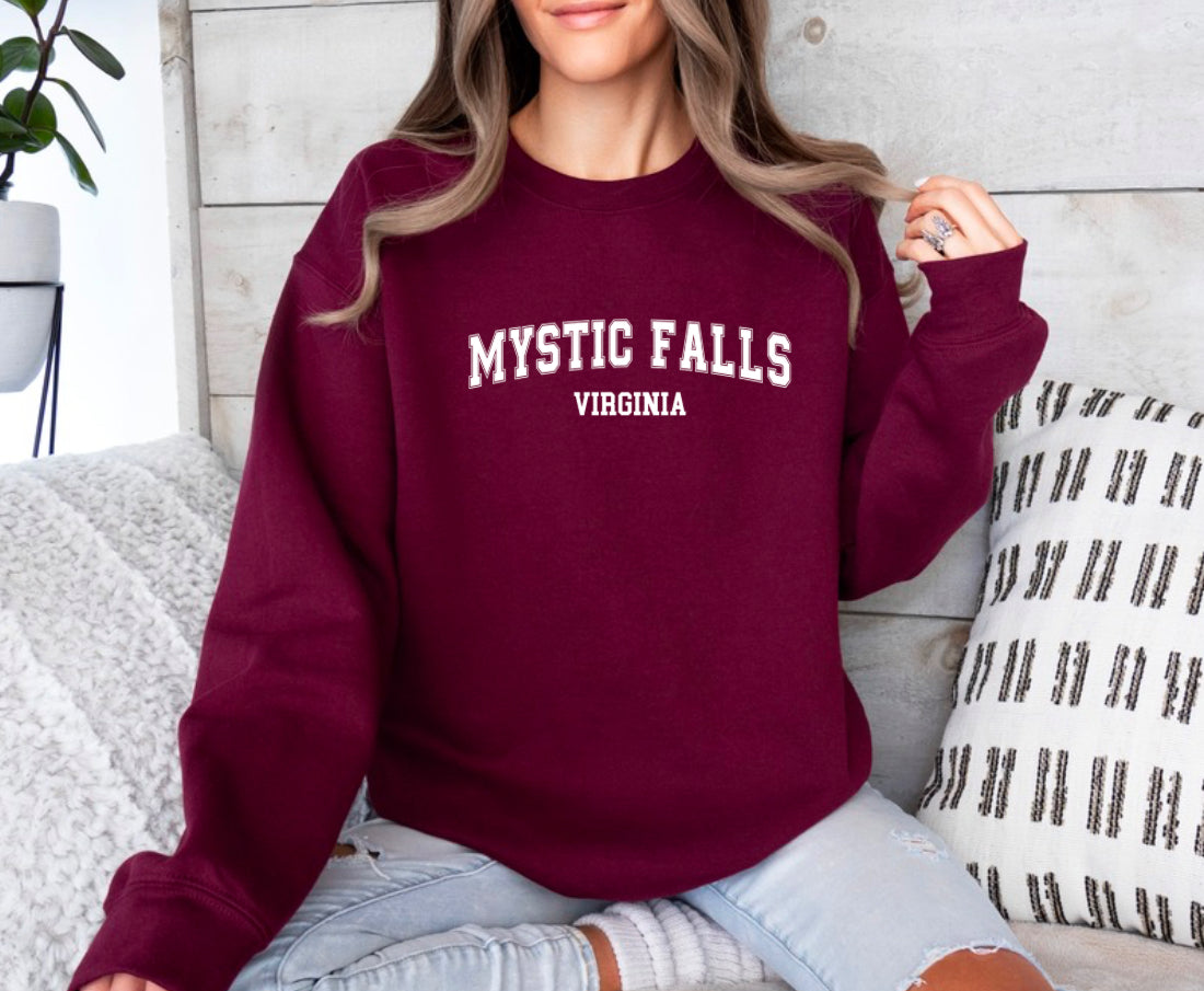 Mystic Falls Gildan Tops