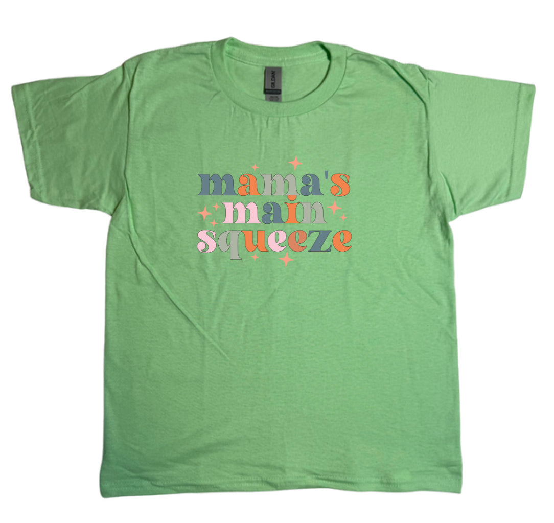 Mamas Main Squeeze Youth Gildan Tee