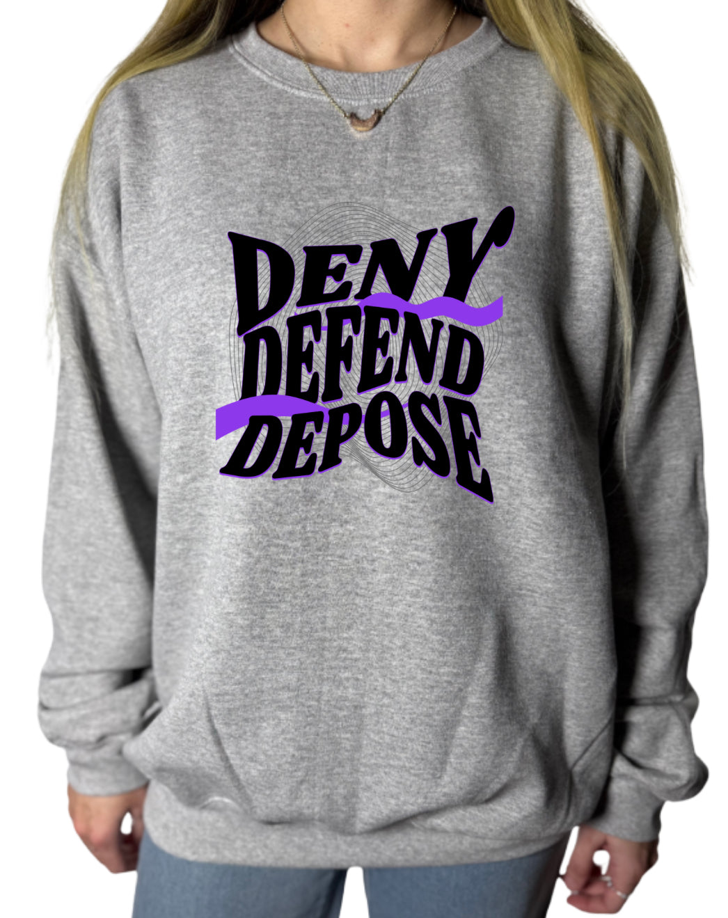Deny Denfend Depose Gildan Tops