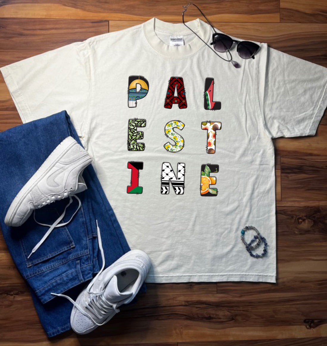 Palestine Shaka Wear Tee