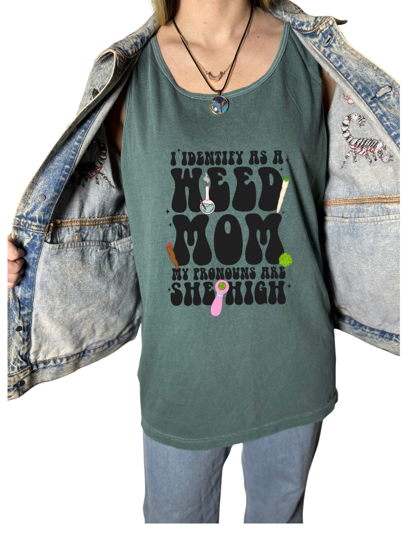 Weed Mom Tank